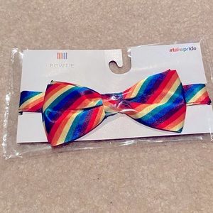 Rainbow bow tie